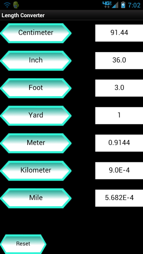 Length Converter Android App